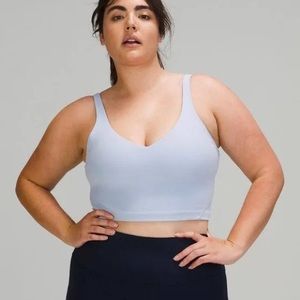 Lululemon Align Tank Blue Linen sz 14